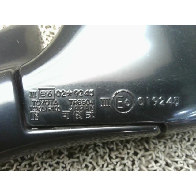 2204301・MR2 SW20 トヨタ 3SGE MT5 G 202 黒色 【助手席ドアミラー 