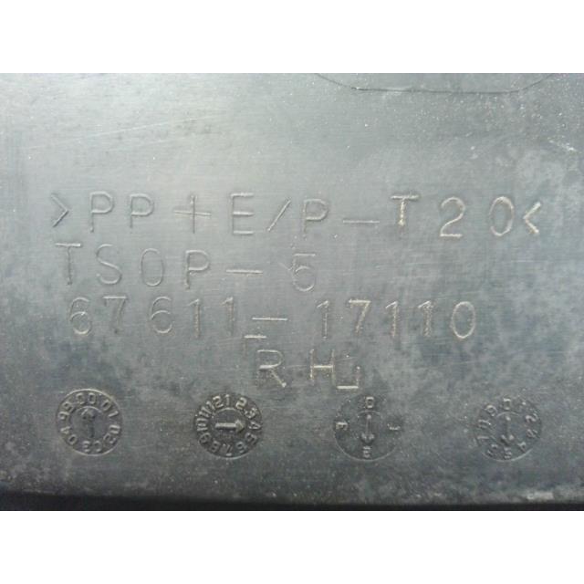 2505281 5122・MR−S ZZW30 トヨタ トリム FA20 【運転席ドアトリム