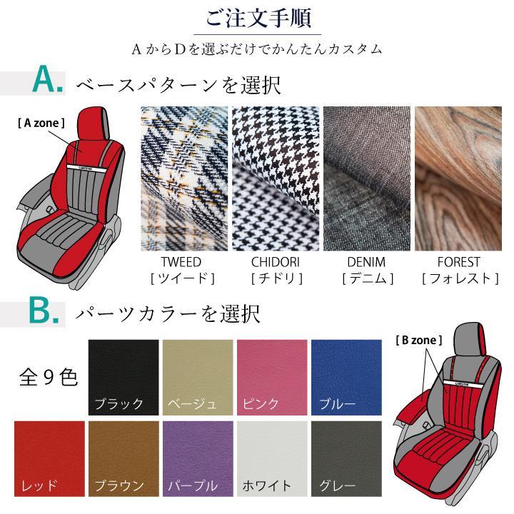 z-style ダイハツ ムーヴ ・ シートカバー アイコニック21 z-style ダイハツ ムーヴ ・ シートカバー アイコニック21
