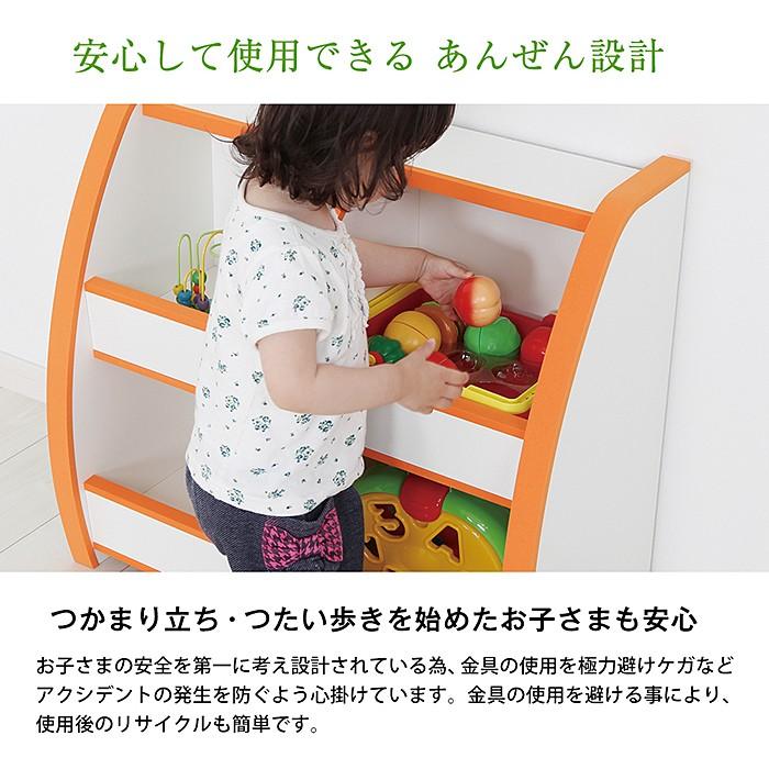 EVAキッズ カラフルでキュートな おもちゃ箱 おもちゃばこ レギュラーサイズ 幅63cm 高さ60cm 完成品 子供｜caracoro｜04