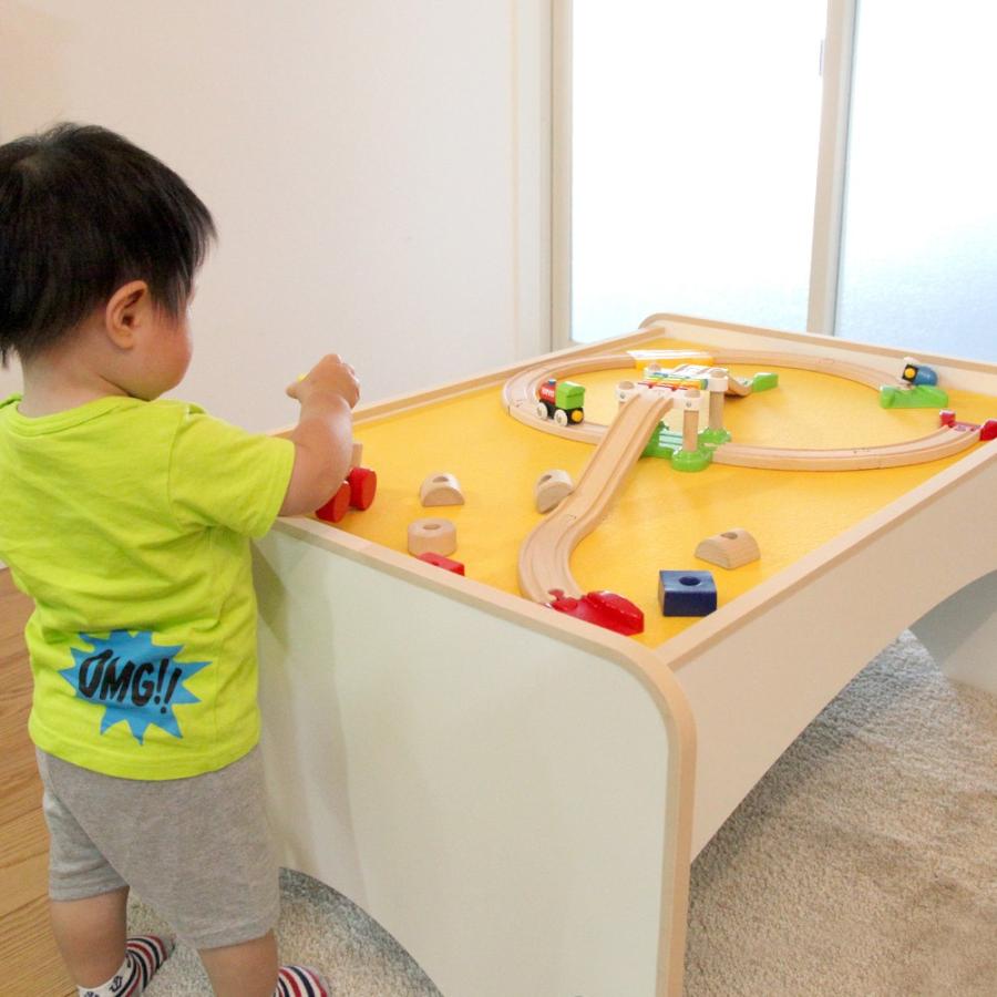 ネット限定) プレイテーブル 幅120cm EVAキッズ カラフル キュート