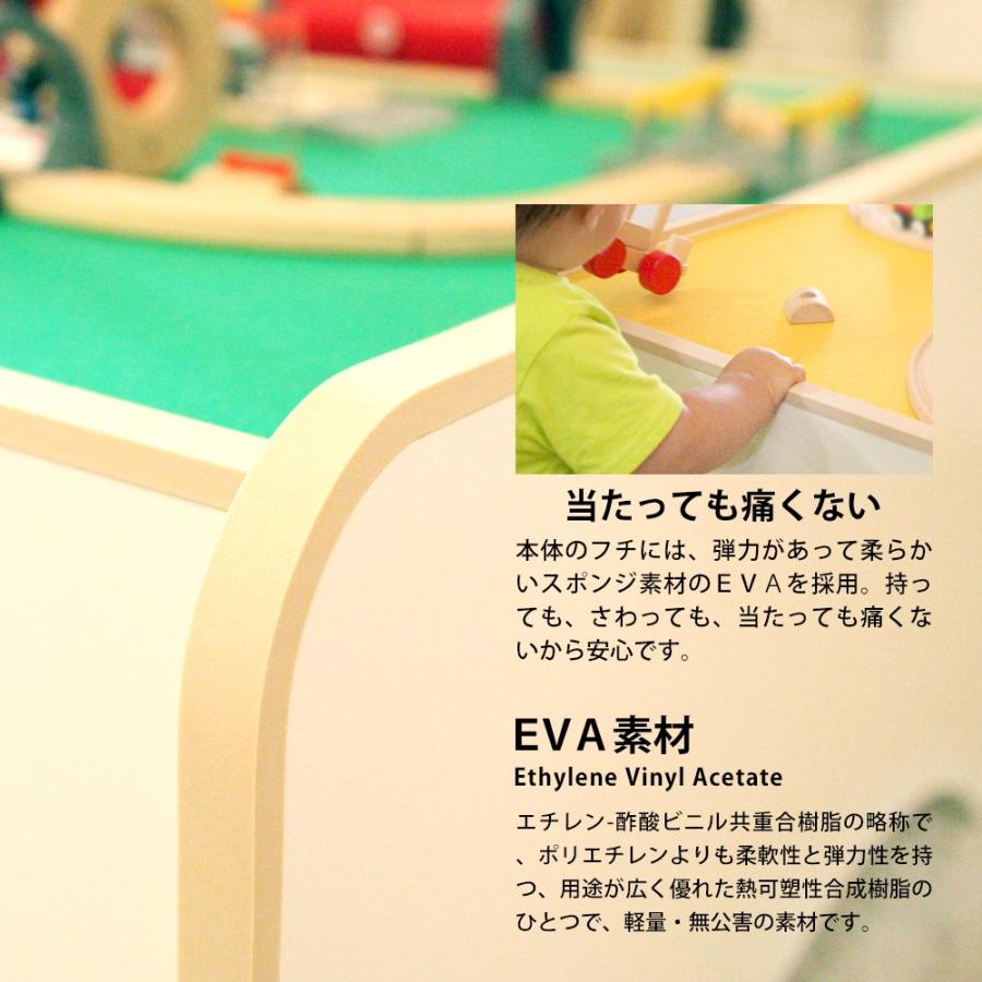 プレイテーブル 幅120cm BRIOセット おもちゃ付き EVAキッズ キッズ 