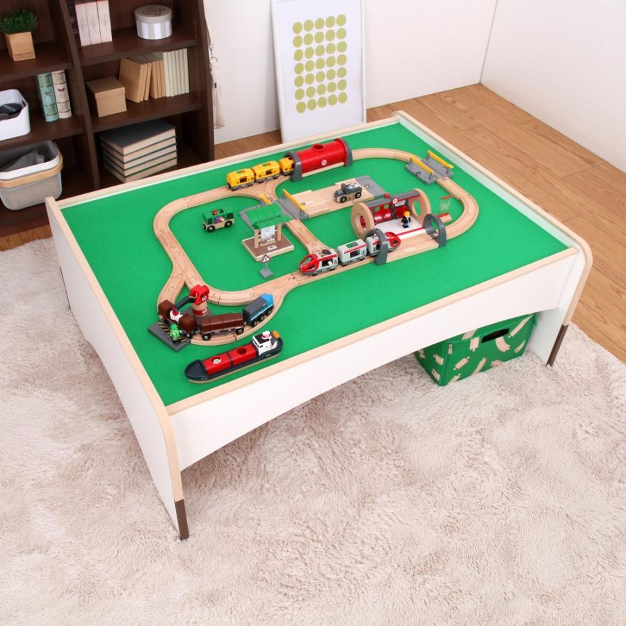 ネット限定) プレイテーブル 幅90cm EVAキッズ カラフル キュート