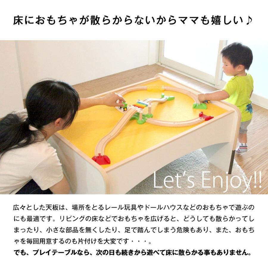 ネット限定) プレイテーブル 幅90cm EVAキッズ カラフル キュート