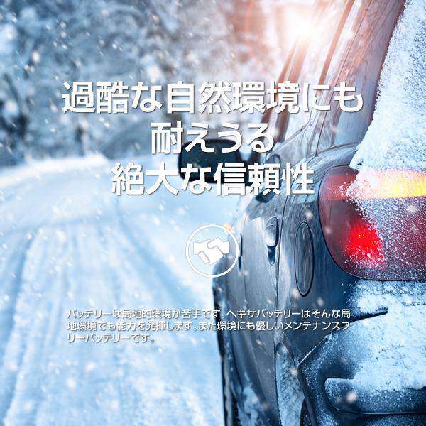 トヨタ ランドクルーザー100 適合バッテリー ヘキサ 120D31R 充電制御 