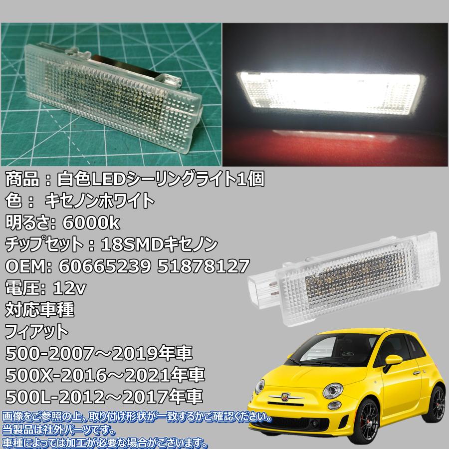 FIAT 500 500l 500x 】フィアット チンクエチェント ラゲッジ ルーム