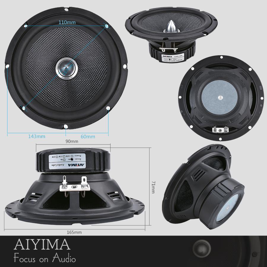 Glass Fiber Cone Mid-Bass グラスファイバー コーン ウーファー