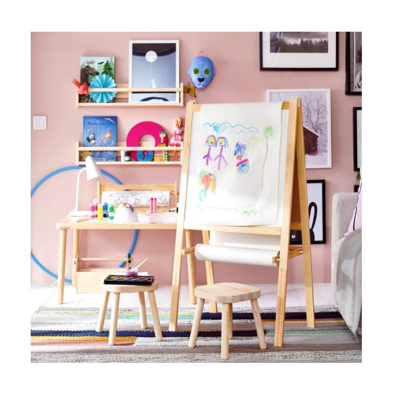 送料無料 Ikea イケア Mala 木製 イーゼル お絵かき用 イーゼル ホワイトボード 黒板 Coi1009baby010 キャラメルカフェストア 通販 Yahoo ショッピング
