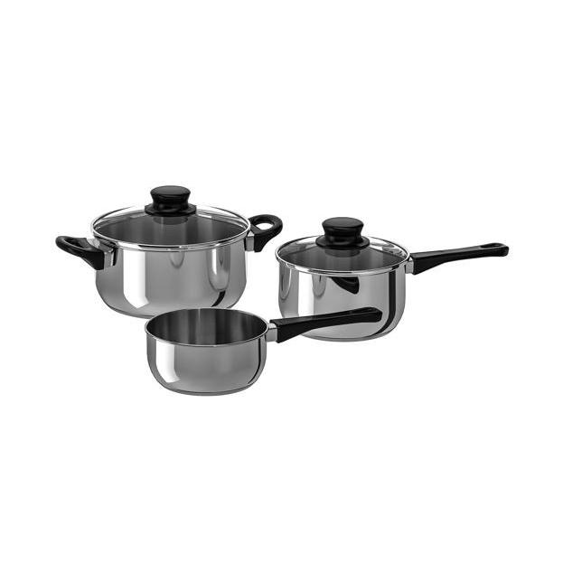 Ikea イケア Annons アノンス 調理器具 5点セット Ihコンロ対応 ステンレススチール製 鍋 ガラス製ふた Coi1010goods006 キャラメルカフェストア 通販 Yahoo ショッピング