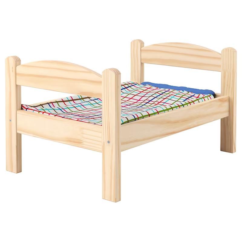 Ikea イケア おもちゃ Duktig 人形用ベッド ベッドリネンセット付き パイン材 マルチカラー 1 678 38 Coi1102baby007 キャラメルカフェストア 通販 Yahoo ショッピング