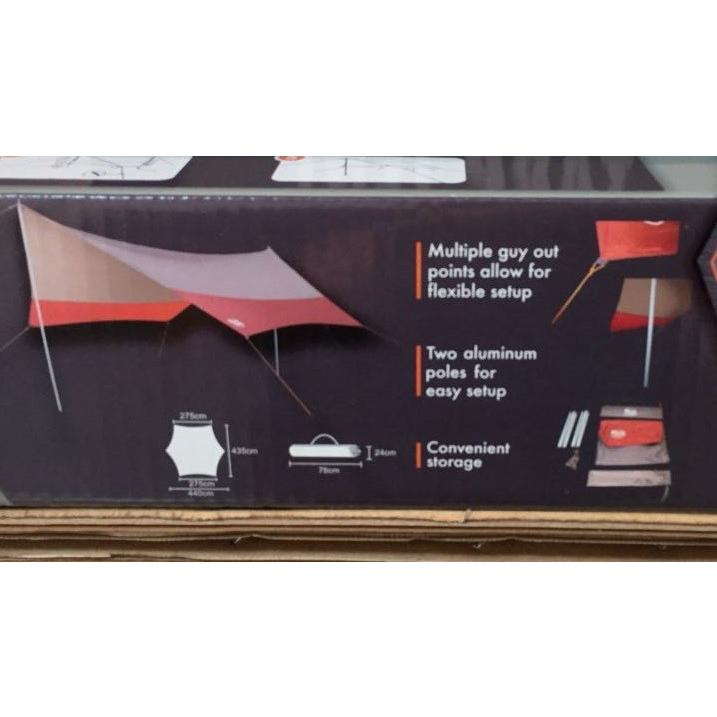 costco コストコ TIMBER RIDGE ティンバーリッジ タープサンシェルター 275cm×435cm UPF50+ 耐水圧