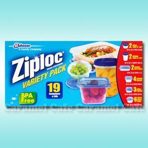 Ziploc ジップロック 保存容器バラエティパック19個セット ジップロック コンテナーセット コストコ｜caramelcafe