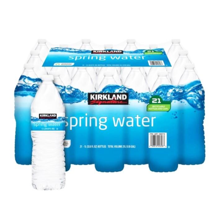 送料無料 Costco コストコ スプリングウォーター 1l 21本 Spring Water ミネラルウォーター Cot キャラメルカフェストア 通販 Yahoo ショッピング