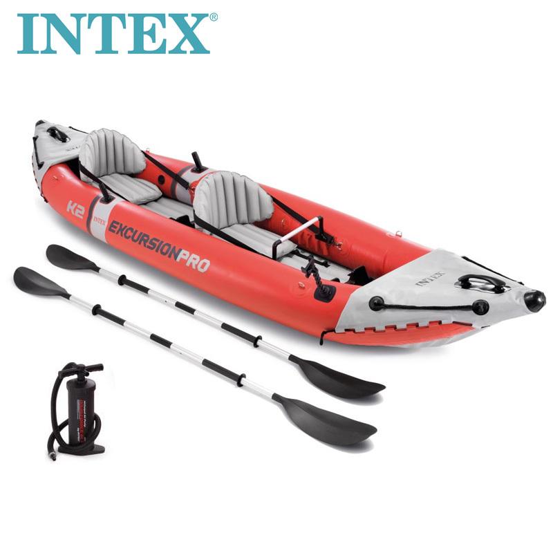 Intex インテックス エクスカージョン プロ 2人用 インフレータブル カヤック コストコ フィッシング ボート 釣り Excursion Pro Tandem Inflatable Kayak Cot158 キャラメルカフェストア 通販 Yahoo ショッピング
