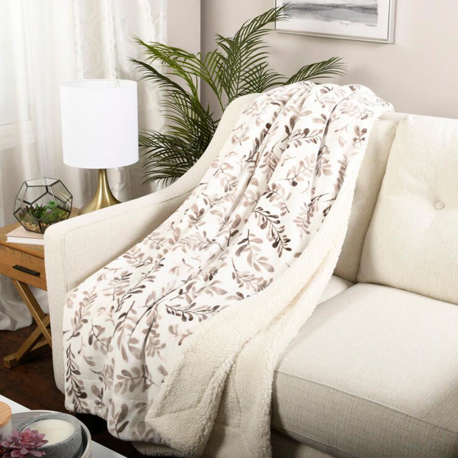 ライフコンフォート リバーシブル ひざ掛け ブランケット毛布 大判ひざ掛け ムートン ボア コストコ Life Comfort COSTCO