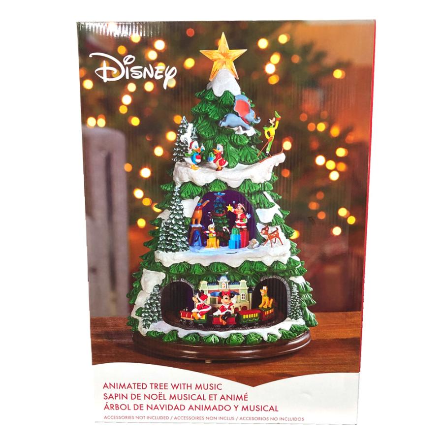 送料無料 Costco コストコ Disney ディズニー クリスマス ツリー オブジェ オーナメント オルゴール 高さ45cm Cot キャラメルカフェストア 通販 Yahoo ショッピング