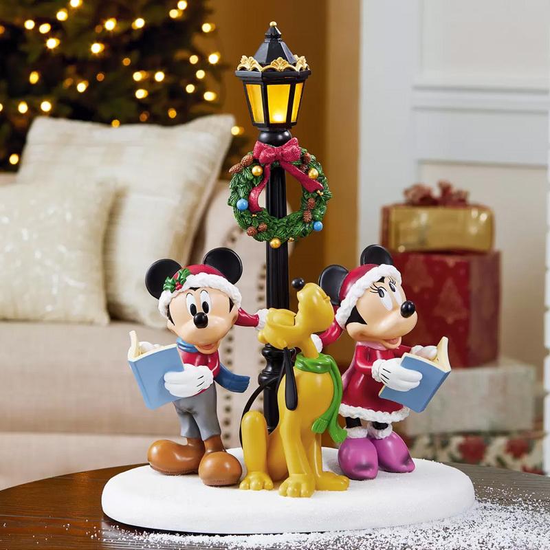 ディズニー テーブルトップキャロル 高さ約40cm 21年ver Costco コストコ Disney Tabletop Caroler ミッキー ミニー クリスマス 装飾 玄関 置物 飾り Cot キャラメルカフェストア 通販 Yahoo ショッピング