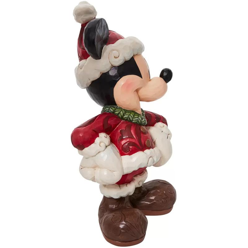 Disney ジム ショア Jim Shore ミッキー ミニー サンタの置物 Disney ジム ショア Jim Shore ミッキー ミニー サンタの置物