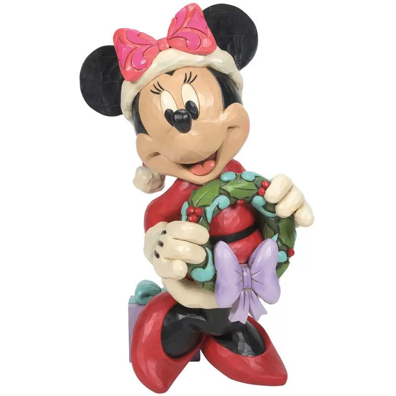 Disney ジム ショア Jim Shore ミッキー ミニー サンタの置物 Disney ジム ショア Jim Shore ミッキー ミニー サンタの置物