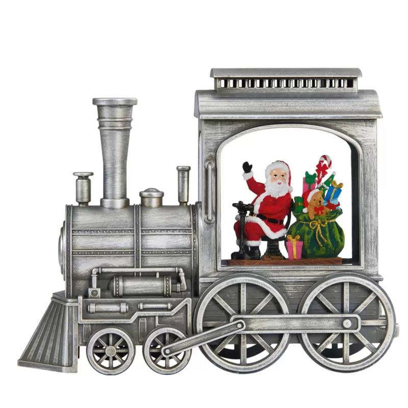 クリスマス きかんしゃ ウォーターグローブ 1601431 電車 機関車
