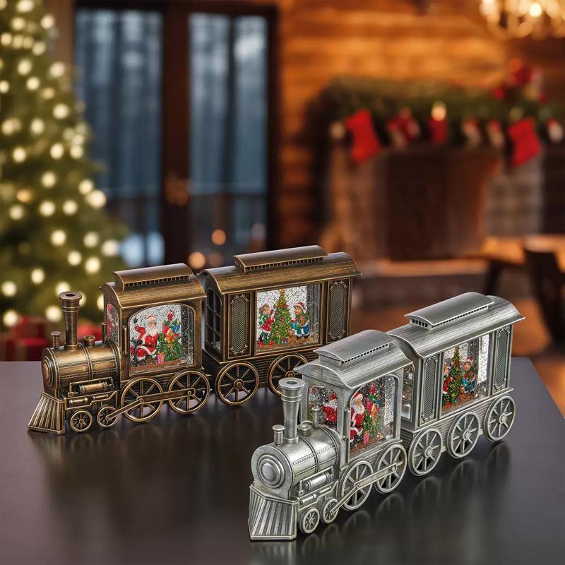 クリスマス きかんしゃ ウォーターグローブ 1601431 電車 機関車
