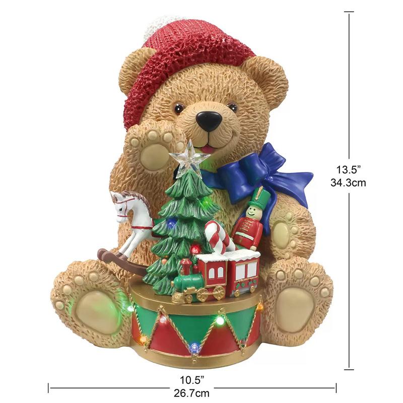 2024 テディベア クリスマス デコレーション 1739988 LED ライト 2024 テディベア クリスマス デコレーション 1739988 LED ライト