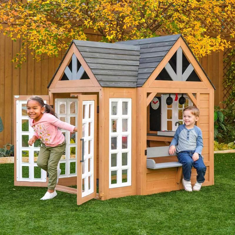 1090000854825 キッドクラフトトリウムプレイハイス KidKraft キッドクラフト アトリウム プレイハウス 1740585 室内 庭 家