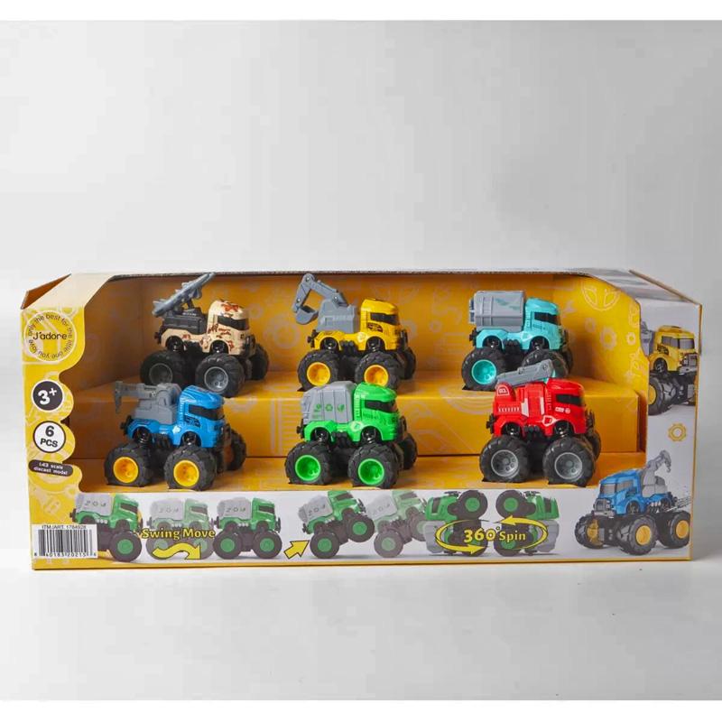 モンスターカーセット 6台入り J'ADORE ジャドール メタルモンスターカー 6台セット 1784928