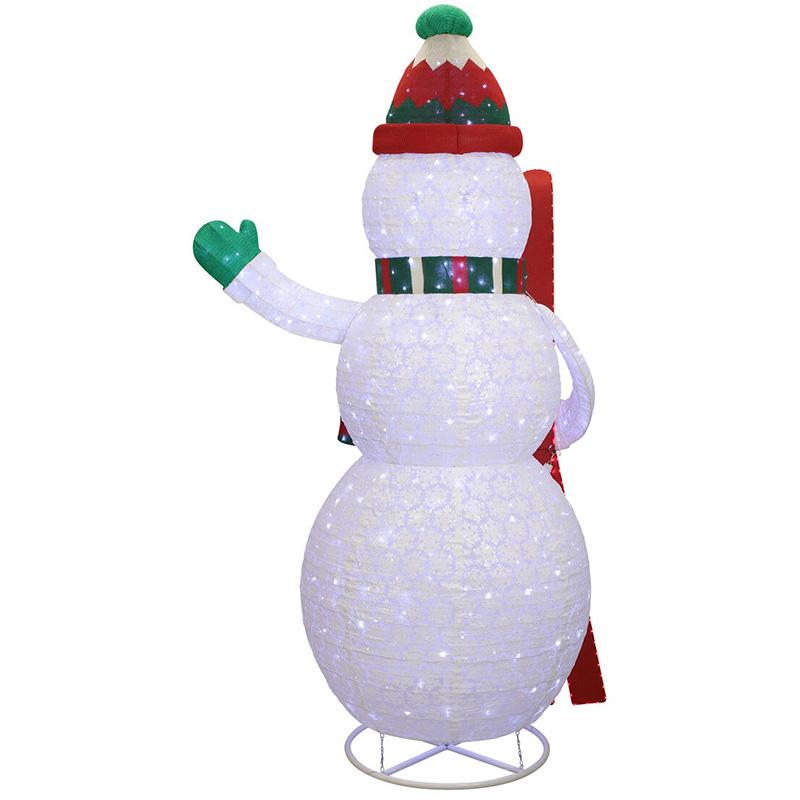 クリスマス　イルミネーション　85cm ブローライト　スノーマン　大型雪だるま ブローライト スノーマン LIT-BL03L 4975149726158