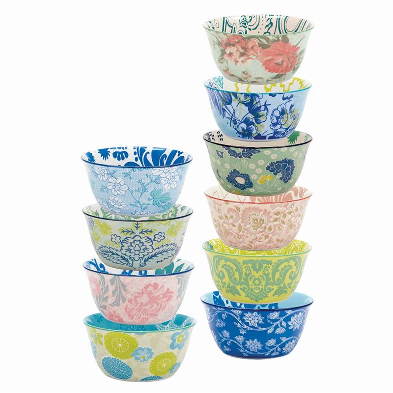 コストコ（Costco） プロバンス ボウル 10個 セット 1901775 植物 花