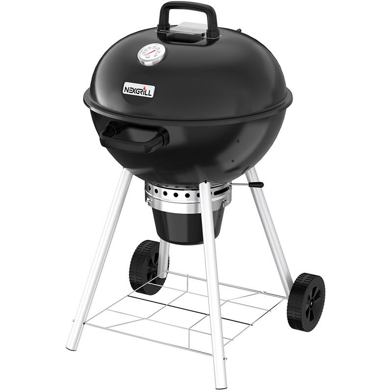 Nexgrill 57cm チャコール ケトル BBQ グリル 1934200 温度計 蓋 調理