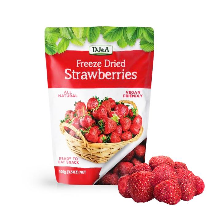 送料無料 Costco コストコ Dj A フリーズドライ ストロベリー 100g ドライフルーツ Freeze Dried Strawberries Cot081 キャラメルカフェストア 通販 Yahoo ショッピング