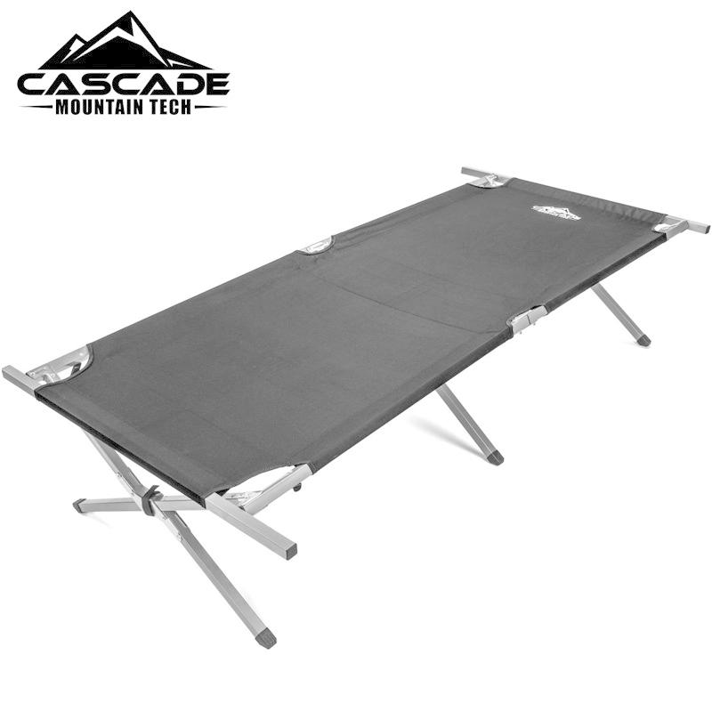 カスケードマウンテンテック 折畳みキャンピングコット 収納バッグ付き 簡易ベッド キャンプ グランピング Cascade Mountain