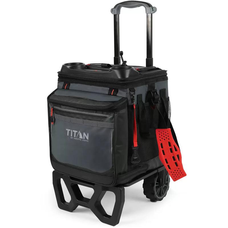 タイタン キャリー付き クーラーバッグ 60缶 3日間 保冷 2622035