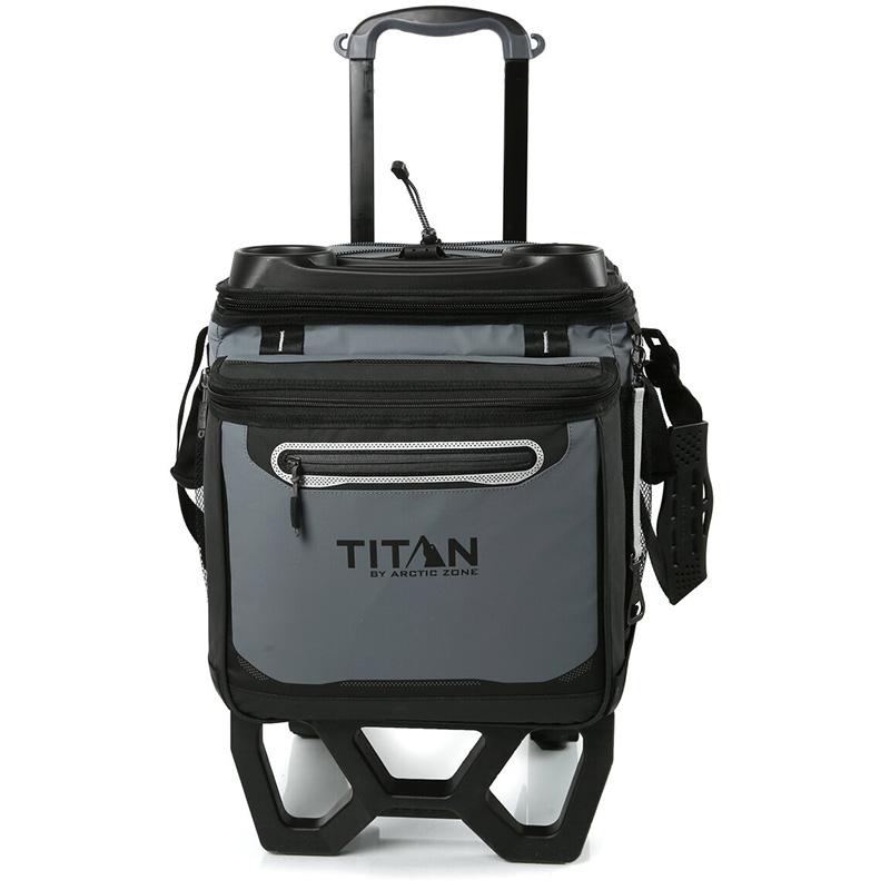 【TITAN】タイタン キャリーカート付き クーラーバッグ 折りたたみ式 タイタン クーラーバッグ クーラーボックス カート 折りたたみ式 60缶