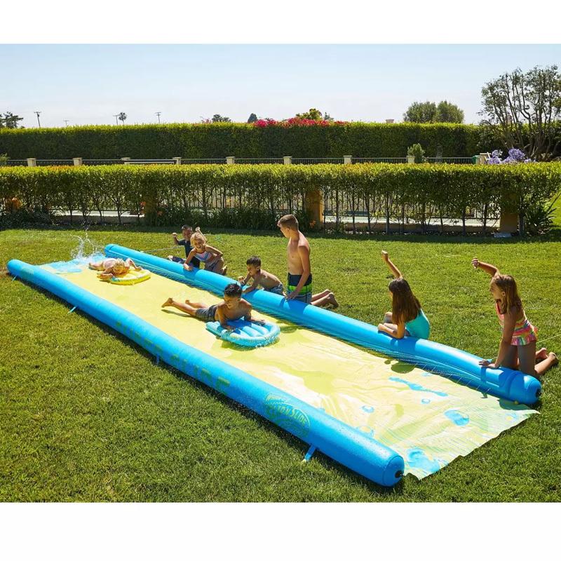 WHAM-O ワムオー スーパー スリップ アンド ウォーター スライド コストコ ウォータースライダー ゲーム 噴水マット 滑り台 すべり台 水遊び プール 湖 スーパー スリップ アンド ウォーター WHAM ワムオー スライド コストコ ウォータースライダー ゲーム 噴水マット 滑り台 すべり台 水遊び