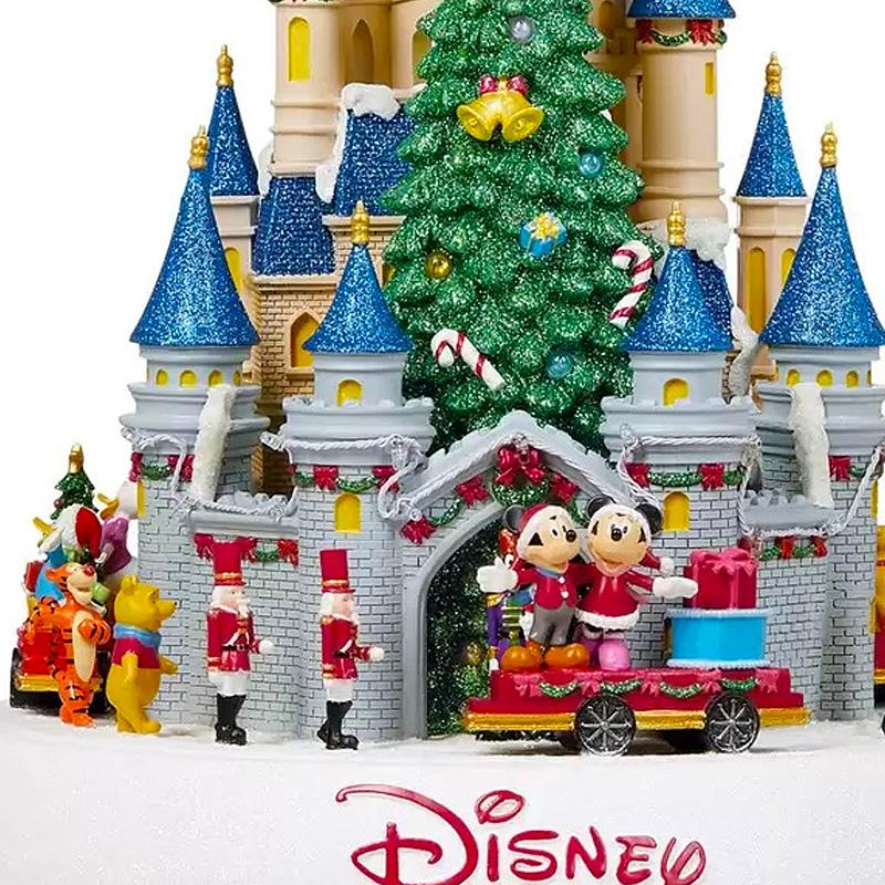 あすつく ディズニー センターピース パレードシーン クリスマス オーナメント Disney Holiday Parade Centerpiece  コストコ COSTCO Disney