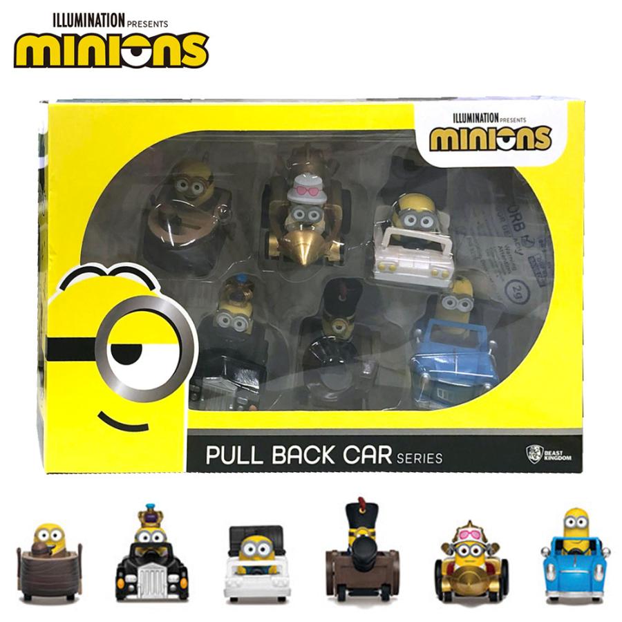 送料無料 Minions ミニオンズ プルバックカー 6個セット ミニカー コストコ Costco Cot キャラメルカフェストア 通販 Yahoo ショッピング