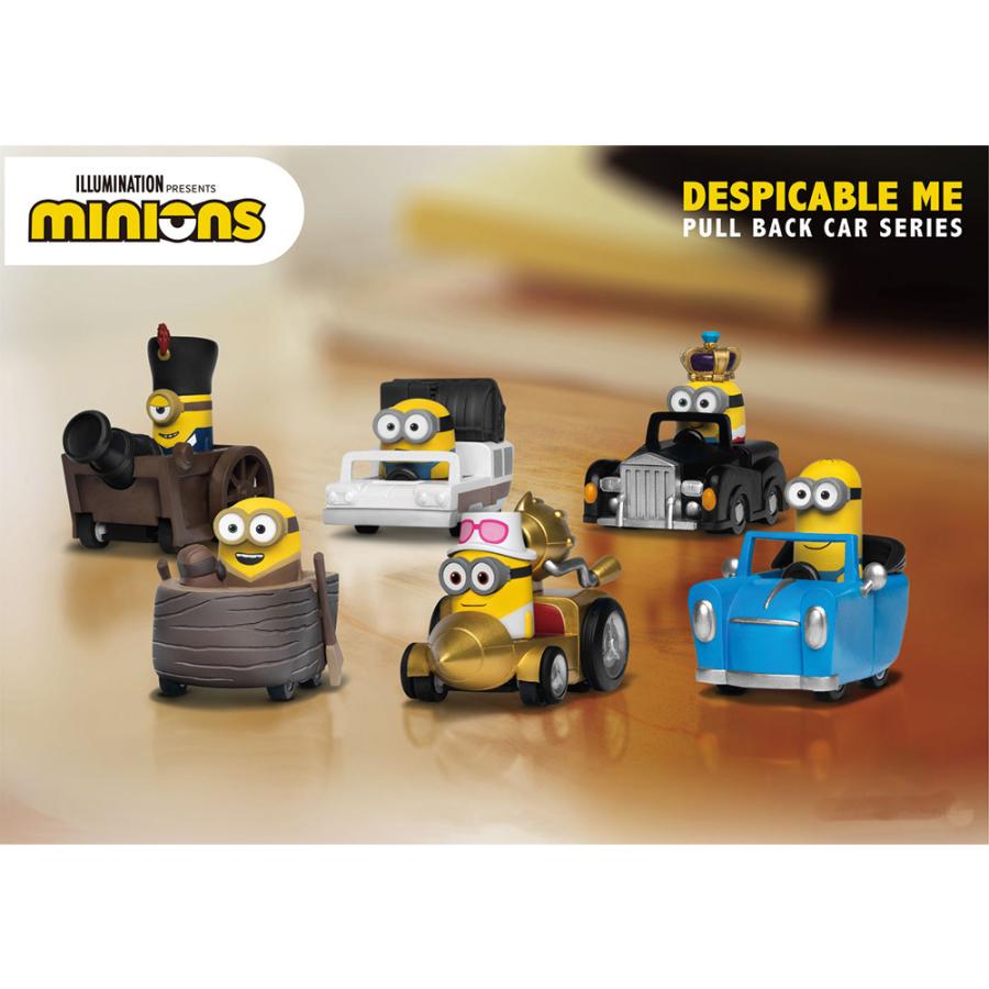 送料無料 Minions ミニオンズ プルバックカー 6個セット ミニカー コストコ Costco Cot キャラメルカフェストア 通販 Yahoo ショッピング