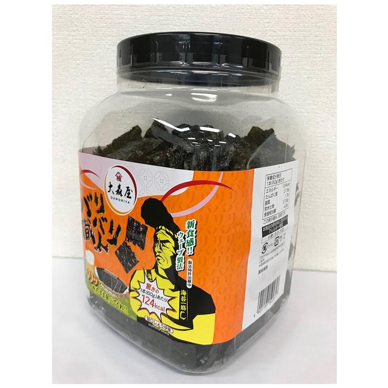 大森屋 バリバリ職人 味付海苔 60g 32135 国産 日本製 新食感 おやつ