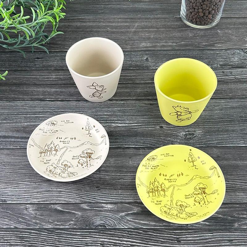 Disney（ディズニー） くまのプーさん カップ＆プレート セット 4個