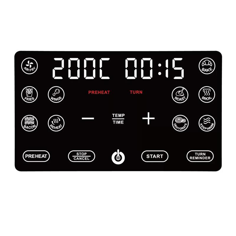 GOURMIA グルミア　デジタルエアフライヤー GAF798 Gourmia GAF798 6.7L 7 Quart Digital Air Fryer User Manual - Manuals+