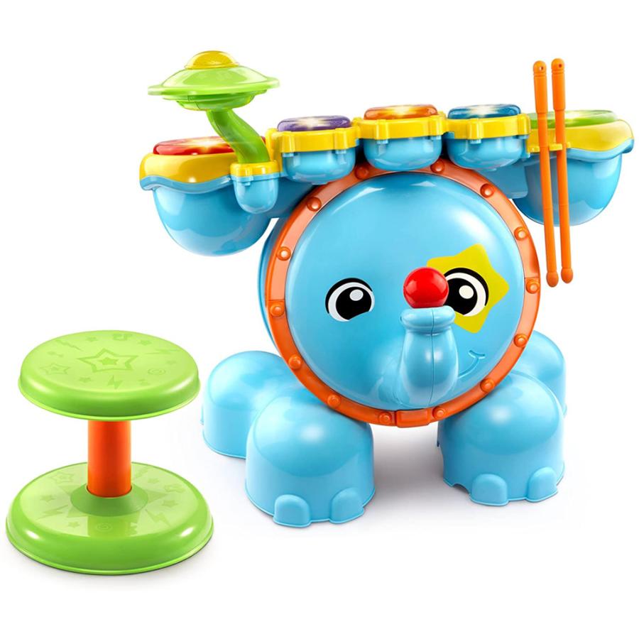 送料無料 Costco コストコ Vtech Zoo Jamz Stompin Fun Drums 知育 玩具 おもちゃ ドラム 楽器 Cot キャラメルカフェストア 通販 Yahoo ショッピング