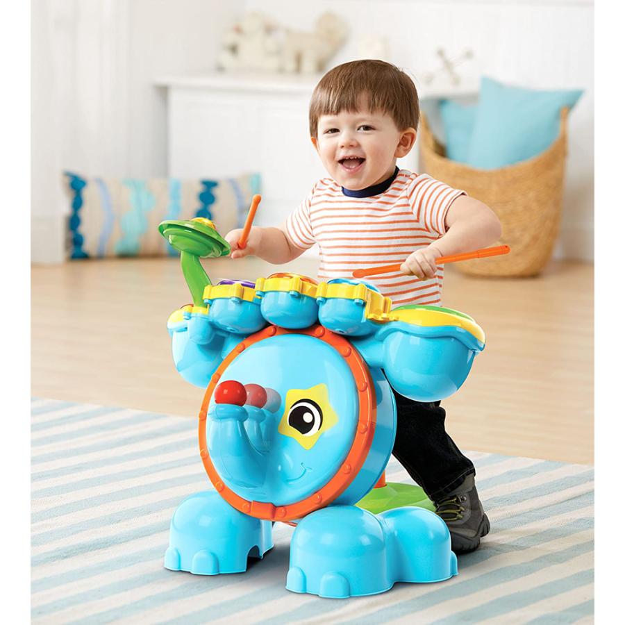 送料無料 Costco コストコ Vtech Zoo Jamz Stompin Fun Drums 知育 玩具 おもちゃ ドラム 楽器 Cot キャラメルカフェストア 通販 Yahoo ショッピング