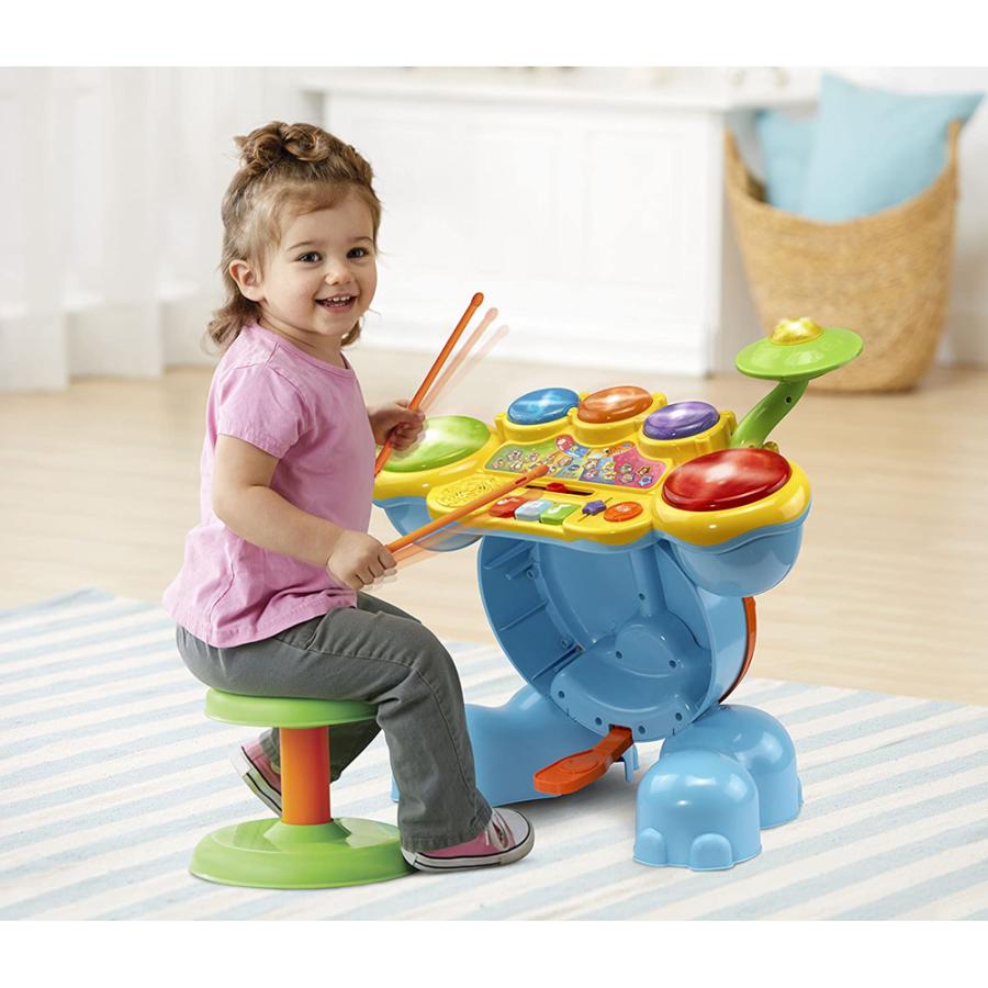 送料無料 Costco コストコ Vtech Zoo Jamz Stompin Fun Drums 知育 玩具 おもちゃ ドラム 楽器 Cot キャラメルカフェストア 通販 Yahoo ショッピング