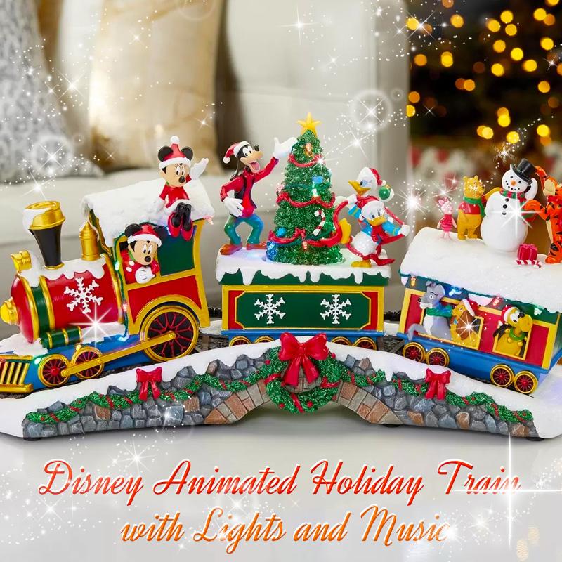 メーカー直送 Disney ディズニー クリスマス トレイン サウンド付き クリスマスソング 飾り デコレーション おしゃれ 装飾 ミッキー ドナルド プーさん おもちゃ Cot キャラメルカフェストア 通販 Yahoo ショッピング
