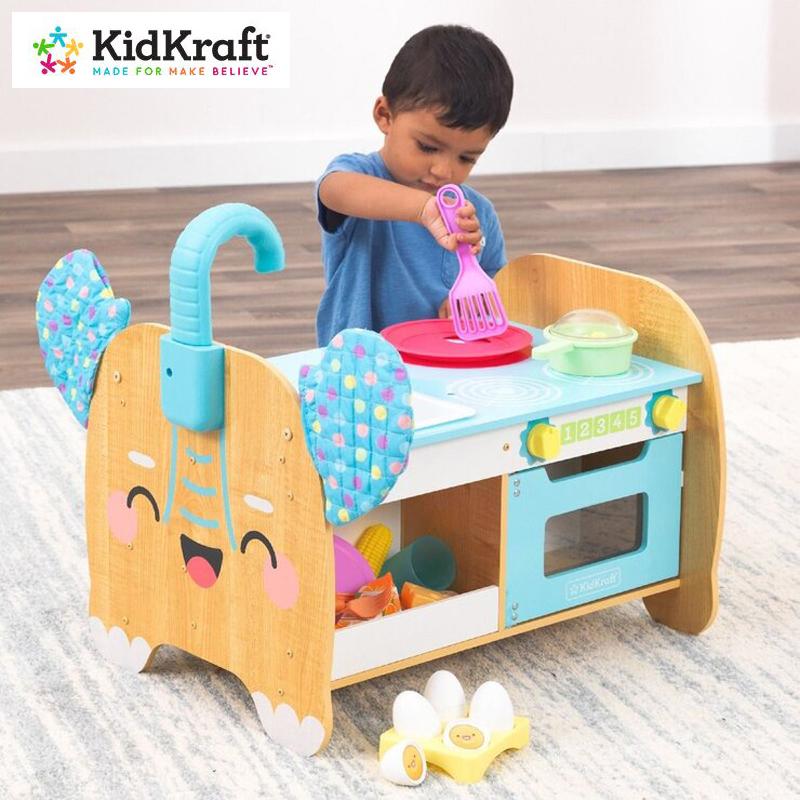 キッドクラフト もぐもぐフレンズキッチン ゾウさん ままごと コストコ KidKraft COSTCO 直送