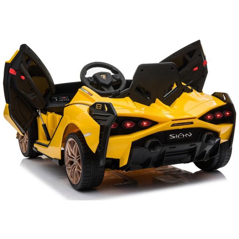 子ども用電動乗用カー ランボルギーニ シアン 車 おもちゃ 大きい 運転