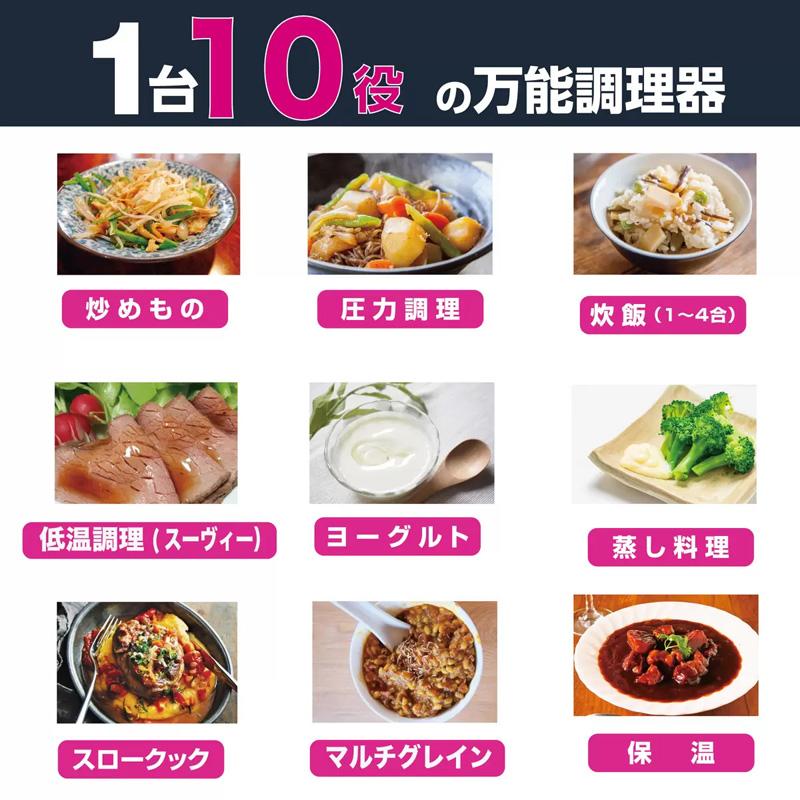 Instant Pot（インスタントポット） 電気圧力鍋 DUO GOURMET ISP1011 1