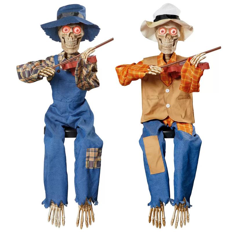 ハロウィン スケルトン フィドラーズ デュオ ビッグサイズ Halloween